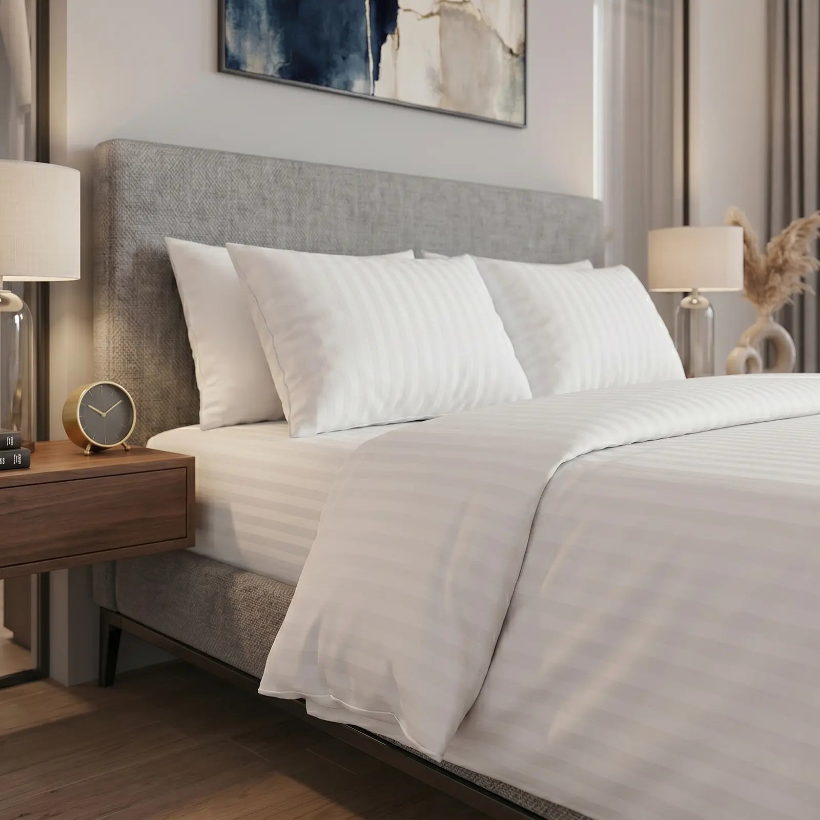 Nile Crown (Queen, Percale, White)