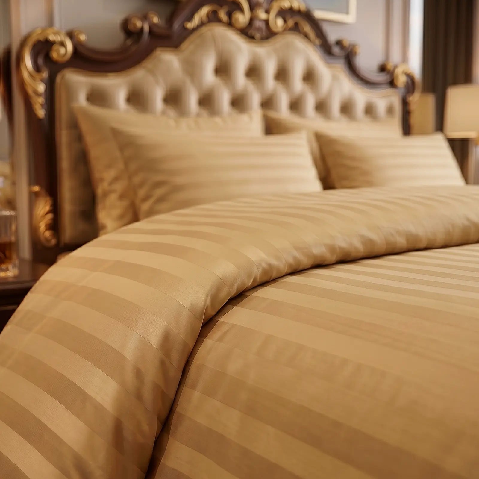 Nile Luxe (King, Percale, Golden Beige)