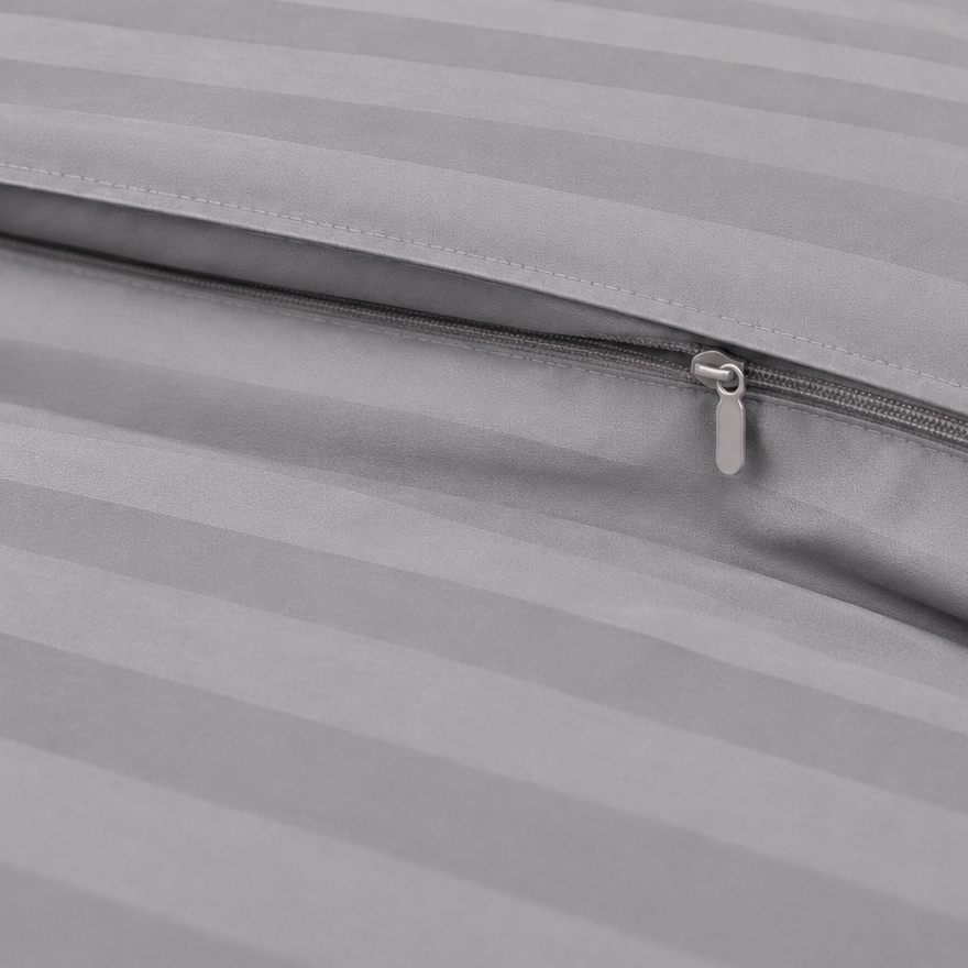Nile Luxe (King, Percale, Silver Grey)