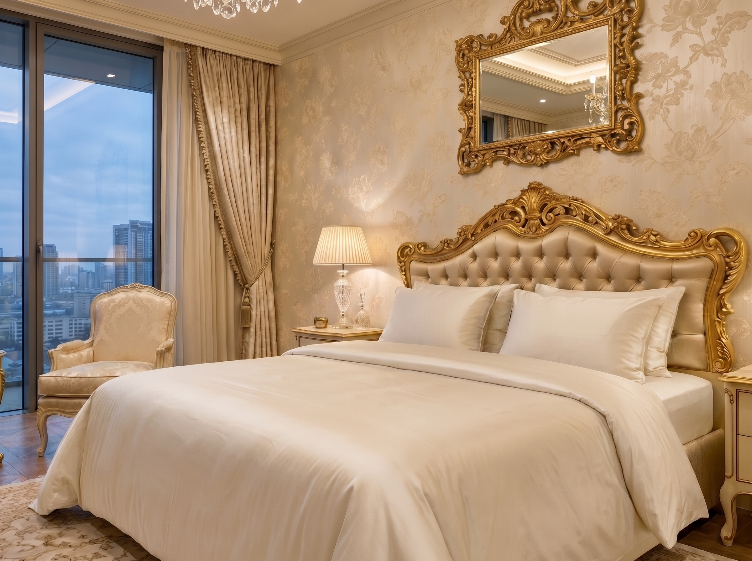 Nile Luxe (King, Sateen, Off-white)