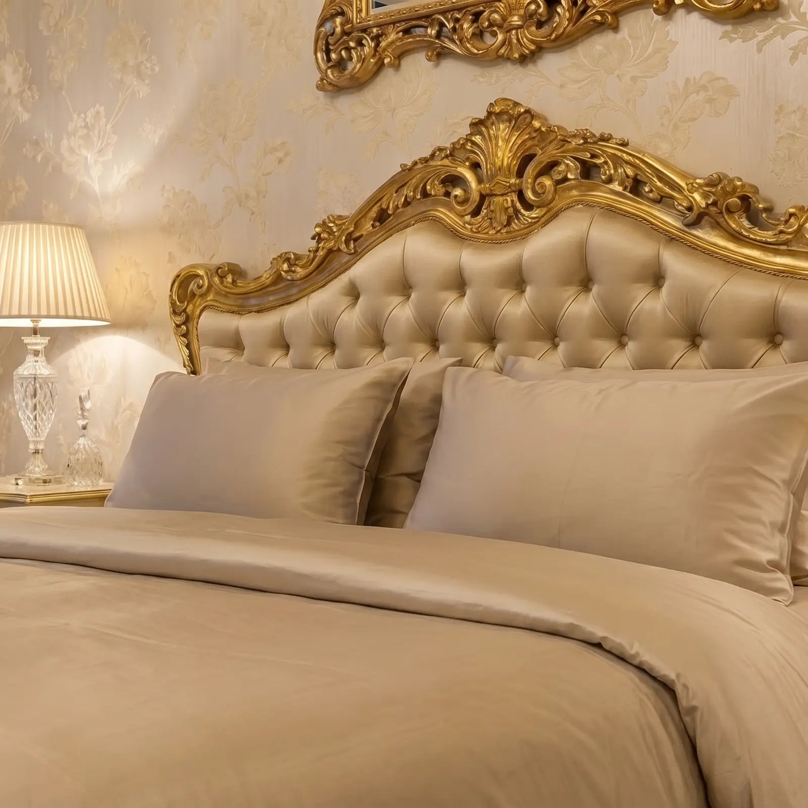 Nile Luxe (King, Sateen, Off-white)