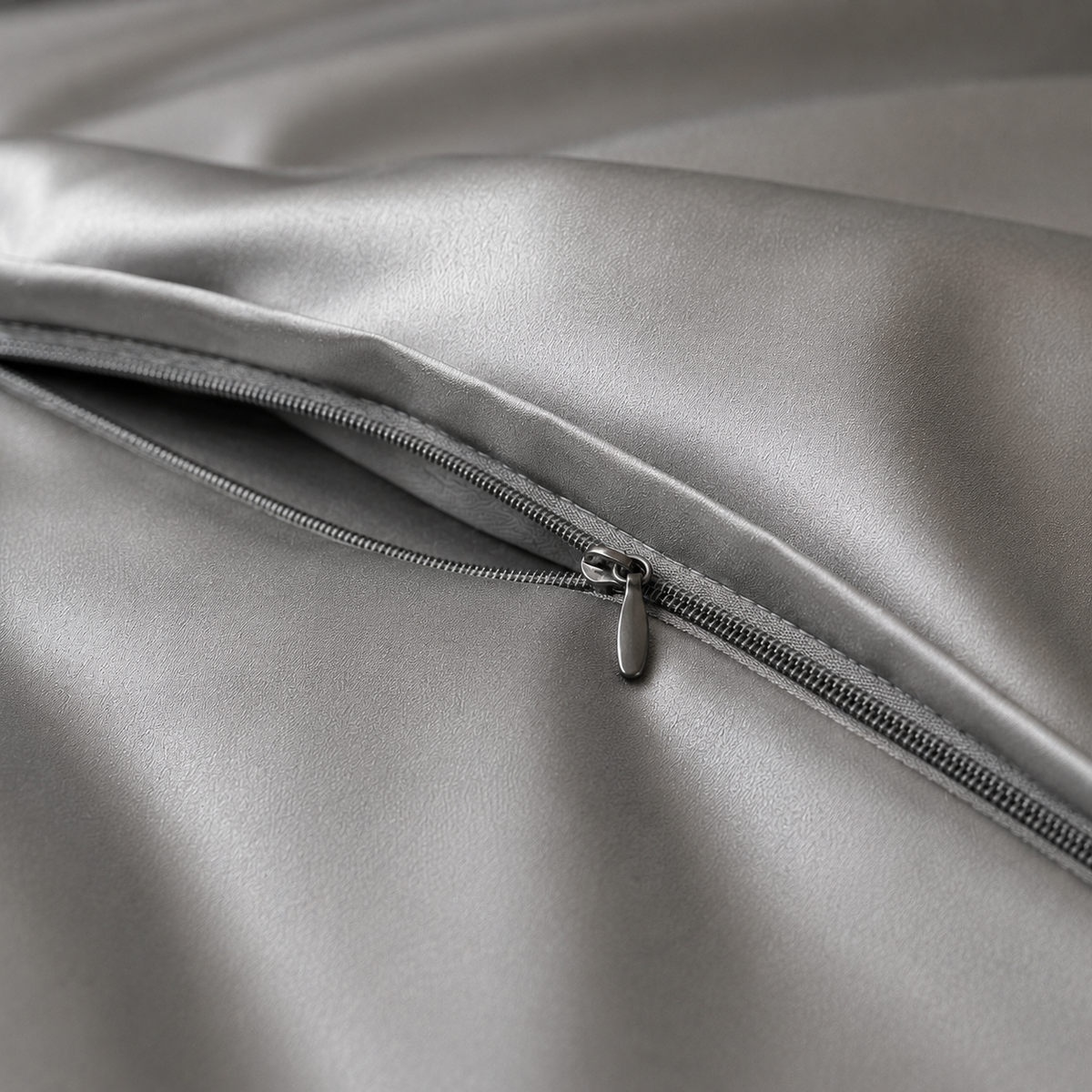 Nile Luxe (King, Sateen, Silver Grey)