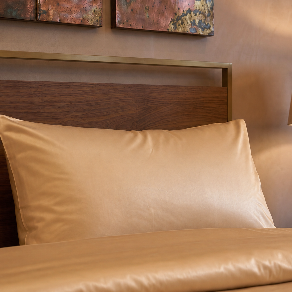 Nile Luxe (King, Sateen, Golden Beige)